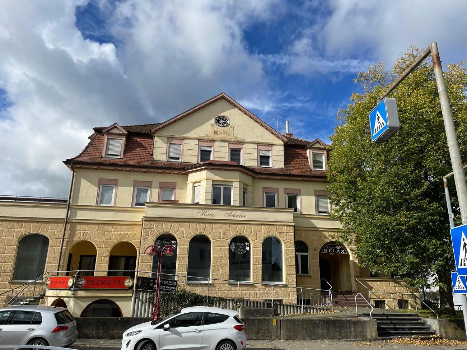 Ferienwohnung Schulerhaus Stetten am Kalten Markt Luaran gambar